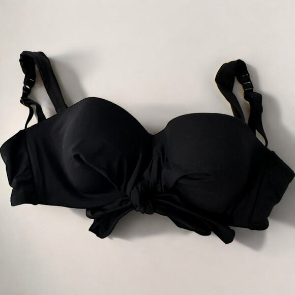 NWOT Coco Reef Black Five Way Bra Sized Underwire Bikini Top (32/34 DD) - Picture 13 of 16